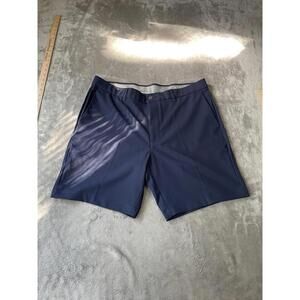 Original Penguin Shorts Mens 38 Blue Nylon Blend Stretch Performance Golf